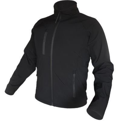 Kurtka Męska Softshell Czarny Hit Sprzedaży Okazja