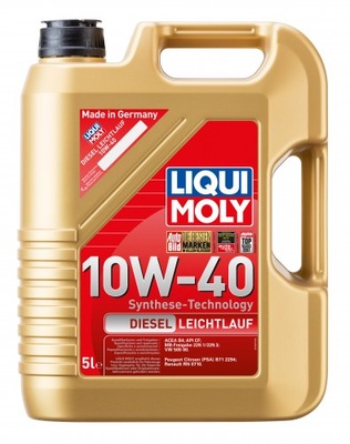 HUILE SILNIKOWY POLSYNTETYCZNY LIQUI MOLY DIESEL LEICHTLAUF 5 L 10W-40 - milautoparts-fr.ukrlive.com