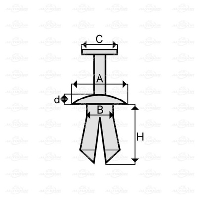 POLCAR 2078200 PINS ROZPOROWE - milautoparts-fr.ukrlive.com