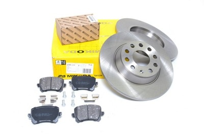 DISCS 286MM + PADS REAR VW PASSAT B6 SEDAN UNIVERSAL - milautoparts-fr.ukrlive.com