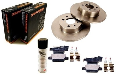 DISCS PADS FIAT BRAVO II STILO LANCIA DELTA REAR - milautoparts-fr.ukrlive.com