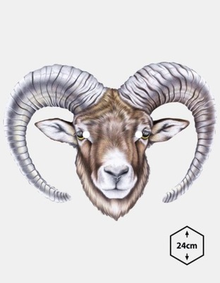 Owca maska strój muflona owca