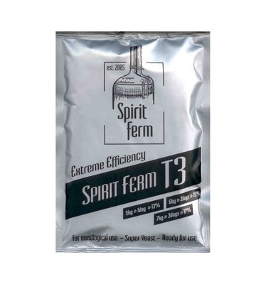 Drożdże gorzelniane SpiritFerm T3 - Zacier, bimber