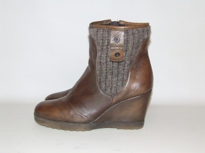 Buty ze skóry MJUS r.40 dł.26 cm S.BDB