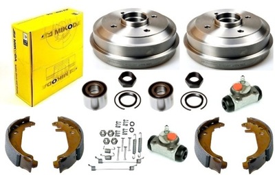 BEBNY BRAKE SHOES BEARING PEUGEOT 306 CITROEN ZX XSARA 180MM SYSTEM BENDIX - milautoparts-fr.ukrlive.com