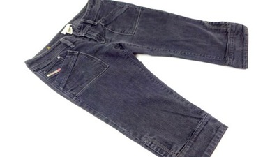 DIESEL__SPODENKI JEANSOWE PO KOLANA__BDB 38 M