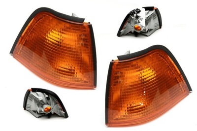 BMW 3 E36 90-00, DIRECTION INDICATOR COUPE YELLOW LEFT+RIGHT SET - milautoparts-fr.ukrlive.com