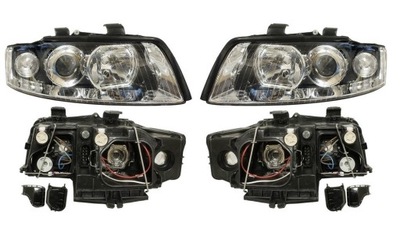 GRILLES LAMPS AUDI A4 B6 00-04 SET DEPO - milautoparts-fr.ukrlive.com