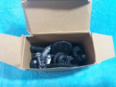 Audi a3 8p0 набір монтажний двері задня болти фото №1