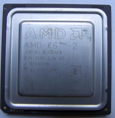 AMD-K6 350 | K6-2-350AFR | 100% OK 3aG