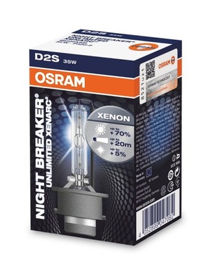 OSRAM Xenarc D2S Night Breaker Unlimited +70% 1szt