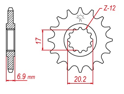 PIGNON RIEJU JT SPROCKETS JTF1120-13 - milautoparts-fr.ukrlive.com