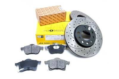 TUNINGOWE DISCS + PADS FRONT OPEL ZAFIRA A I - milautoparts-fr.ukrlive.com