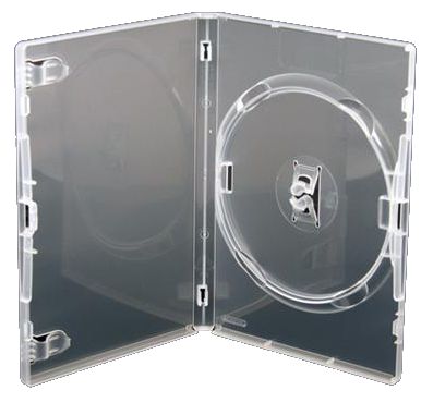 Pudełka AMARAY CLEAR na 1 x DVD 1 sztuka 14mm