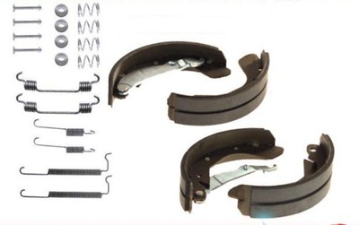 BRAKE SHOES + SET ASSEMBLY OPEL ASTRA F CORSA C TIGRA LANOS - milautoparts-fr.ukrlive.com