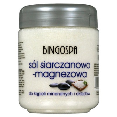 BingoSpa Sól siarczanowo-magnezowa do kąpieli 600g