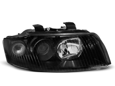 FEUX GRILLES AUDI A4 B6 00-04 H7/H7 BLACK DEPO - milautoparts-fr.ukrlive.com