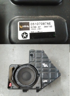 Chrysler grand voyager v 08- динамік 05107087ae фото №1