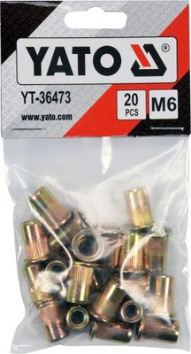 EQUIPMENT WARSZTATOW NITONAKRETKI M6 20SZT OPK YATO 961834 - milautoparts-fr.ukrlive.com