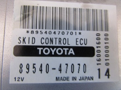 Модуль блок керування 89540-47070 toyota prius ii 1.5 06 фото №1