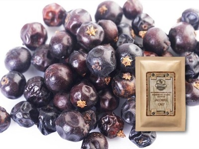 JAŁOWIEC CAŁY OWOCE 500 G JAGODY JAŁOWCA SUPER ŁÓD