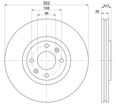 ATM MIKODA 0561 DISQUE DE FREIN - milautoparts-fr.ukrlive.com