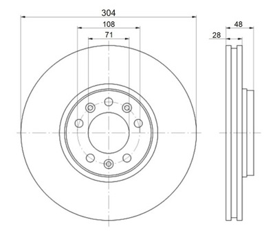 ATM MIKODA 0552 DISC BRAKE - milautoparts-fr.ukrlive.com