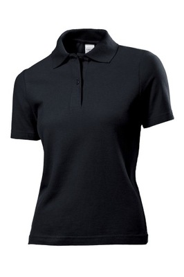 Koszulka Polo damska STEDMAN ST 3100 r. XS czarna