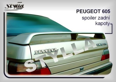 SPOILER SPOILER FOR PEUGEOT 605 SEDAN 06/1989-- - milautoparts-fr.ukrlive.com