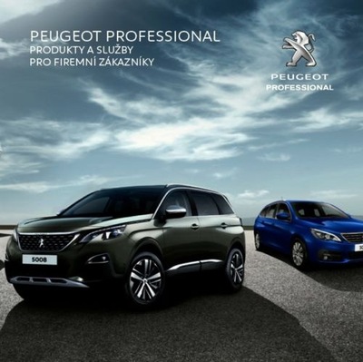 PEUGEOT PROFESSIONAL PROSPEKT MODÈLES M 2018 CZECHY - milautoparts.fr