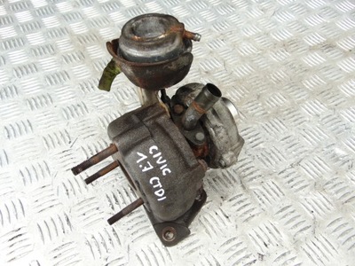 Honda civic турбонагнітач 1.7 ctdi 8972873784 фото №1
