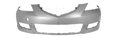 Бампер передній до mazda 3 bk 2007-2009 седан рестайлінг фото №1