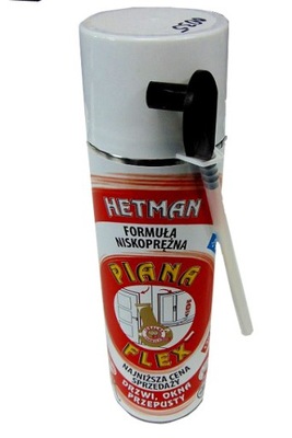 Piana wężykowa montażowa HETMAN 500ml pianka ... si0035