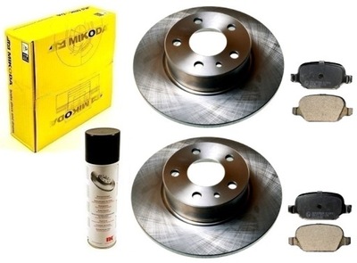 DISCS PADS ALFA ROMEO 156 147 GT REAR 276MM - milautoparts-fr.ukrlive.com