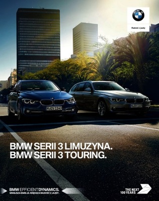 BMW 3 Limuzyna i Touring prospekt 2017 polski