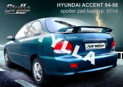 spoiler spojler do Hyundai Accent 3/5 dw lfb 1994- 