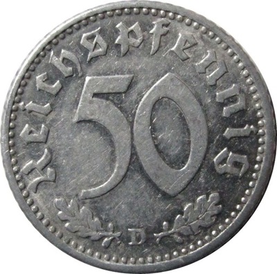 50 REICHSPFENNIG 1940D - STAN (2) - NIEMCY113