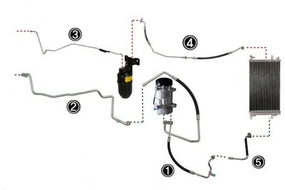 FIL DU CLIMATISEUR FORD GALAXY MK1 1,9TDI NR3 - milautoparts-fr.ukrlive.com