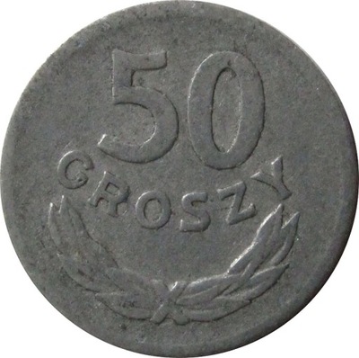 50 GROSZY 1968 - POLSKA - STAN (3-) - K.551