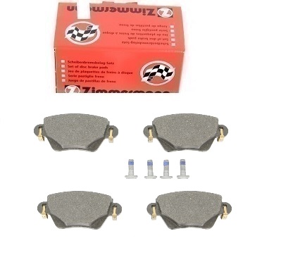 FORD MONDEO III PADS BRAKE REAR ZIMMERMANN - milautoparts-fr.ukrlive.com