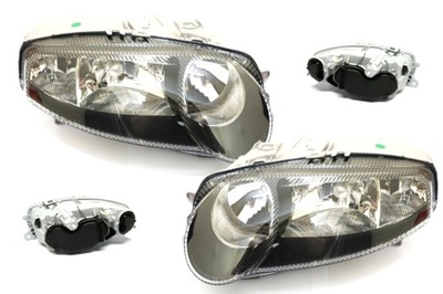 ALFA ROMEO 147 00-04, LAMP LAMP BLACK LEFT+RIGHT - milautoparts-fr.ukrlive.com