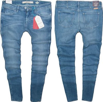 WRANGLER COURTNEY jeansy stretch rurki W28 L34