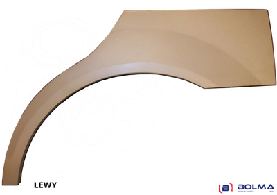 Mercedes c-klasse w204 крила задній лівий фото №1