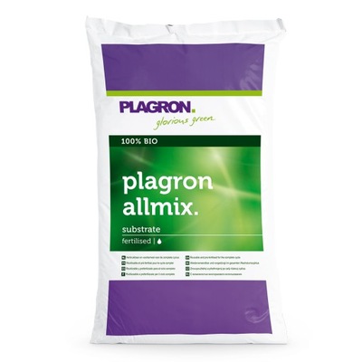 Ziemia kwiatowa Plagron All-Mix 50L,uprawa growbox