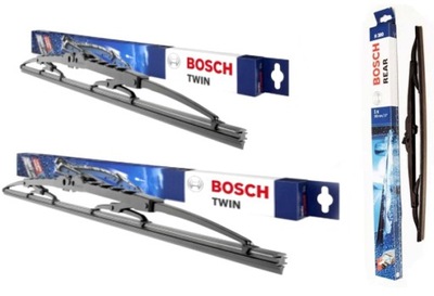 BALAI D'ESSUIE-GLACE BOSCH TWIN AVANT+ARRIÈRE AUDI A3 8L1 1996-2003 QUALITÉ PREMIUM - milautoparts-fr.ukrlive.com