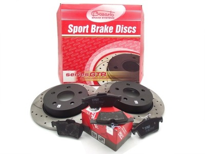 DISQUES WIERCONE NACINANE BOZARTO 265MM SABOTS DE FREIN TRW FORD FOCUS II C-MAX ARRIÈRE - milautoparts-fr.ukrlive.com