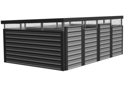 Wiata śmietnikowa, altana, osłona, 4X4m,PRODUCENT