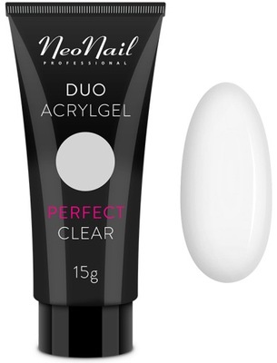 Neonail Duo AcrylGel Akrylożel PERFECT CLEAR 15g