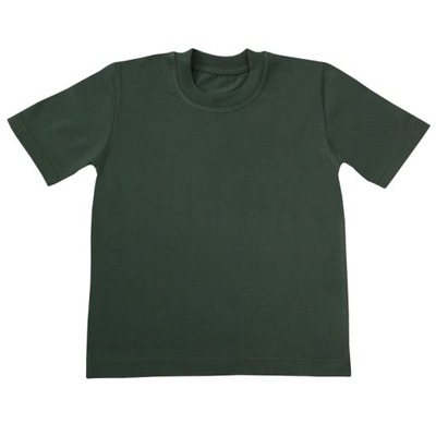 Gładka koszulka t-shirt *98* Gracja - khaki