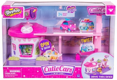 SHOPKINS CUTIE CARS AUTOSŁODZIAKI RESTAURACJA